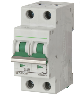 DIN rail circuit breaker2