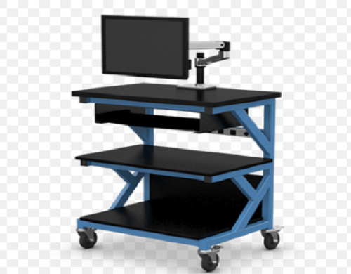 Heavy-duty Industrial Computer Cart