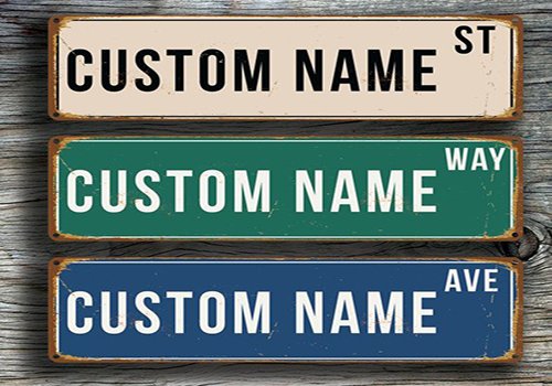 Top Quality Custom Street Sign Manufacturer in China