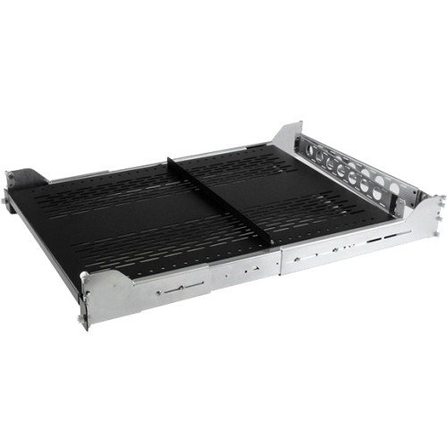 2U Vented Sliding Server Rack Shelf