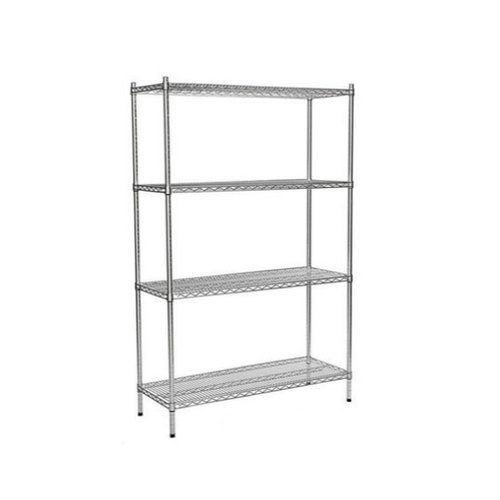 4 Layer Wire Stainless Steel Shelves
