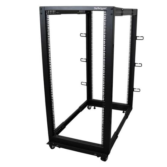 25U Open Frame Server Four Post Rack