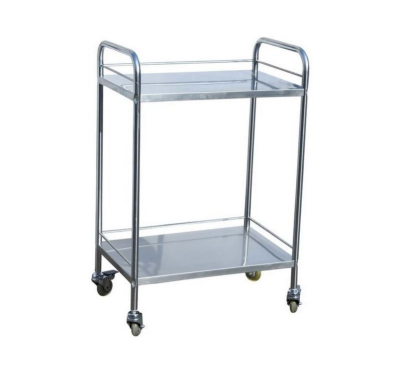 Hospital Utility Medical Stainless Steel Cart