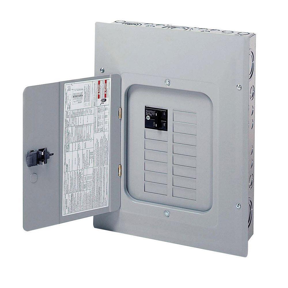 BR 20-Circuit 100-Amp Indoor Main Breaker Load Center