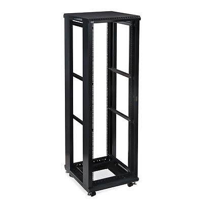 42U Adjustable Four Post Open Rack