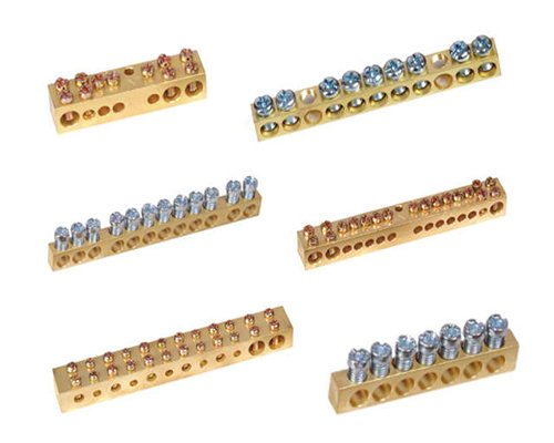 BRASS NEUTRAL LINK / NEUTRAL BAR / CONNECTOR