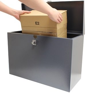 Stainless Steel Parcel Box1