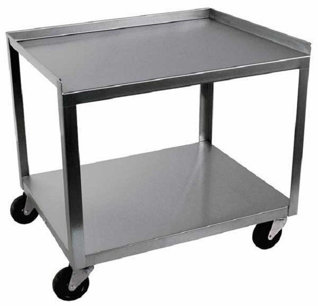 High Standard Utility Stainless Steel Cart