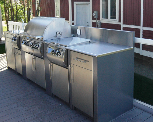 Outdoor Stainless Steel Kitchen Cabinets