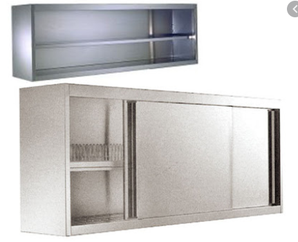 Wall-mounted Stainless Steel Kitchen Cabinets