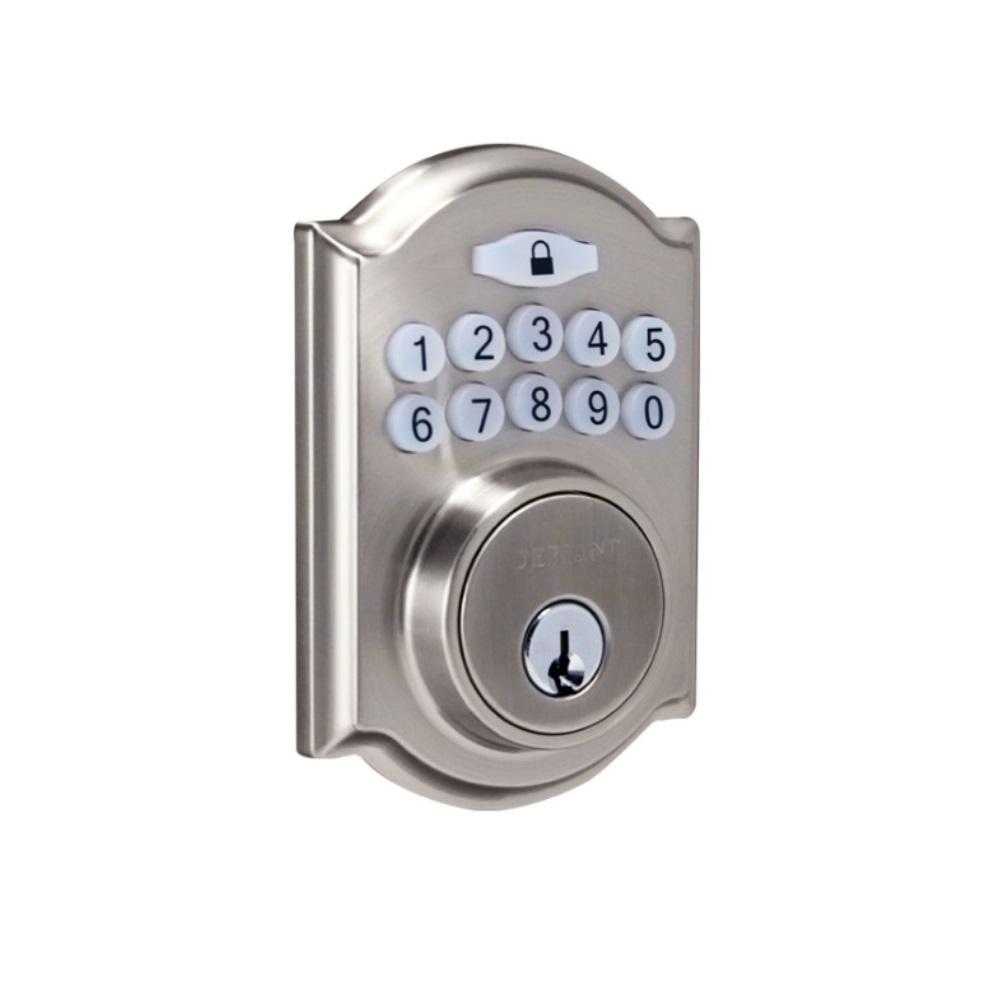 Defiant Cylinder Auto-Lock Electronic Keypad Lock