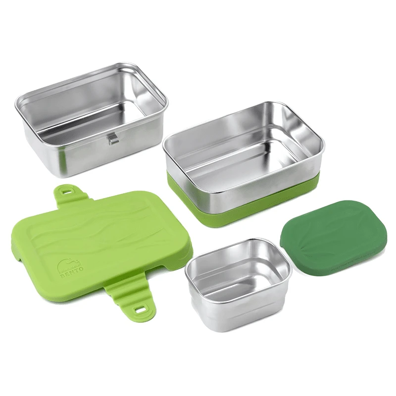 3-in-1 Splash Stainless Steel Lunch Box