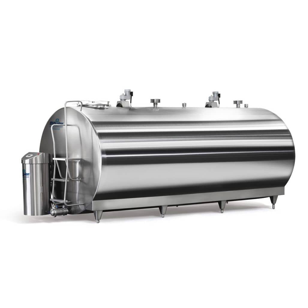 Horizontal with Cooling System Stainless Steel Tank