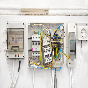 Electrical Circuit Breaker Control Panel Wiring