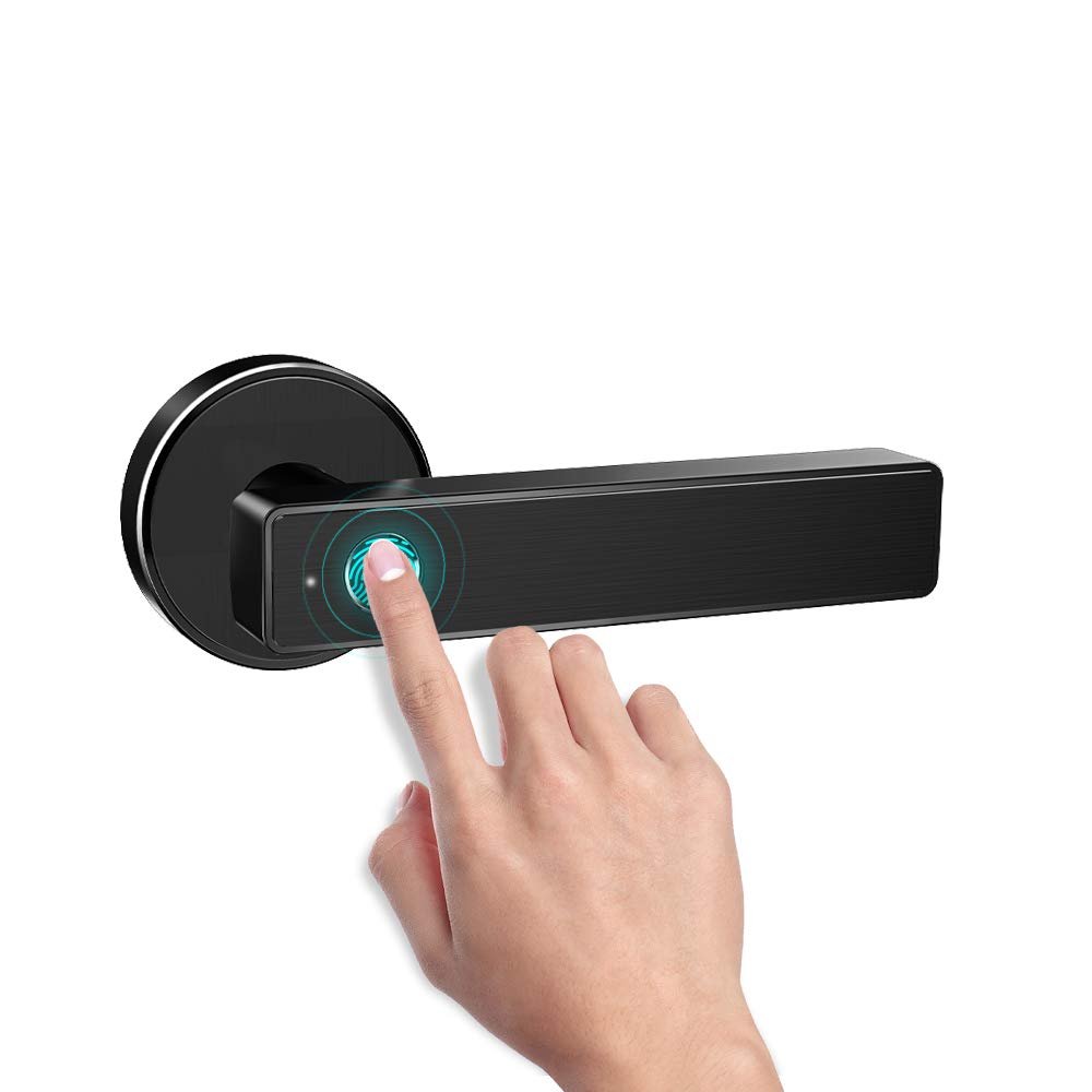 Smart Biometric Fingerprint Handle Door Lock