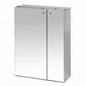 3-Tiers Stainless Steel Bathroom Cabinet