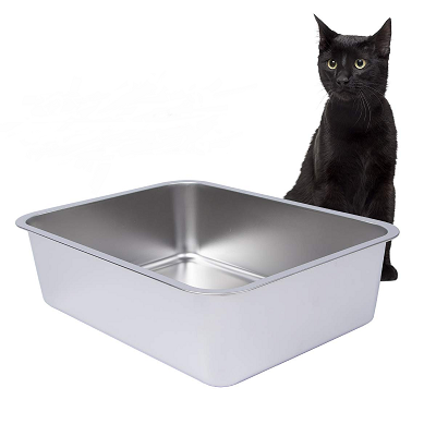 Non-Odor Stainless Steel Litter Box