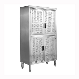 Decorative Stainless Steel Restaurant Cabinet