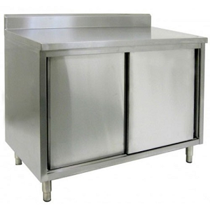 Stainless Steel Restaurant Worktable Cabinet