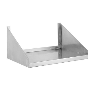 Stainless Steel Wall Microwave Shelf