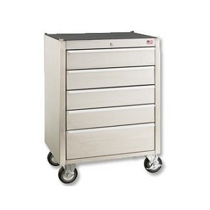 Stainless Steel With Five Drawers