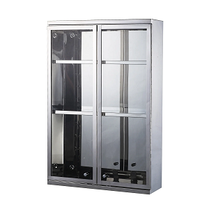 Vertical Stainless Steel Bathroom Cabinet