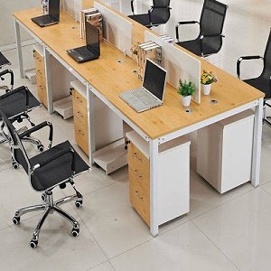 With Cubicles Standard Size Office Workstation Partition