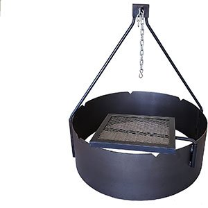 Fire Ring with Swing Grate