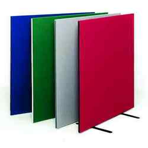 Colored Free Standing Partitions