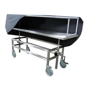 Stainless Steel Funeral Equipment Mortuary Trolley