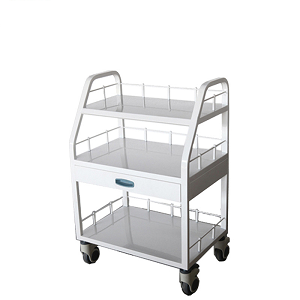 Stainless Steel Hospital Cart