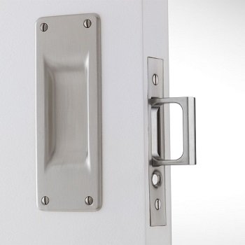 Chrome Pocket Door Handles