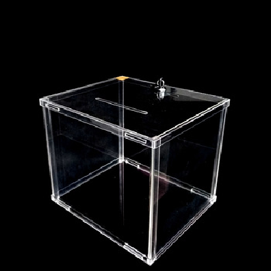 Custom Acrylic Money Box with Lock