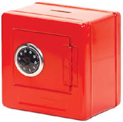 Kids Safe Money Box with Lock