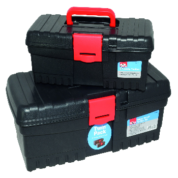 Twin-Packed Large Tool Box