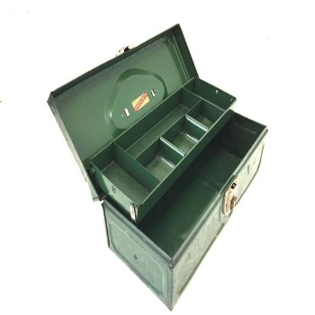Vintage Small Steel Tool Box