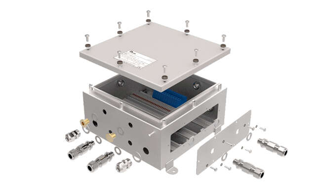 ATEX Junction Box screw closures