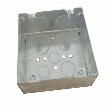 Square Galvanized Steel Outlet Box