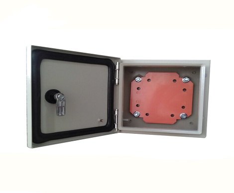 Wall-Mounted Powder-Coated Enclosure