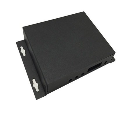 Glossy Powder-Coated Enclosure