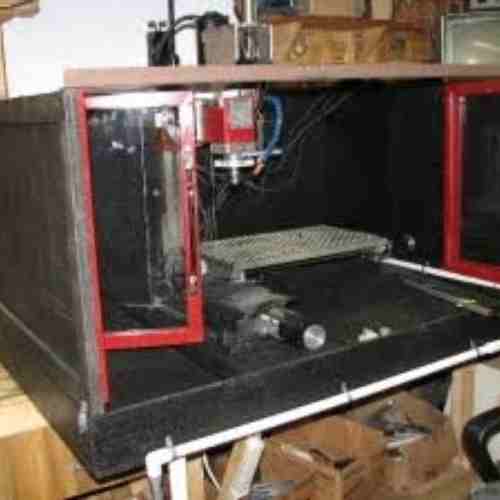 Flood Coolant Milling Machine Enclosure