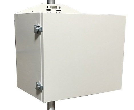 Large Outdoor Pole Mount Enclosure