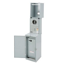 Commercial Meter Pedestal Outdoor Pole Mount Enclosure