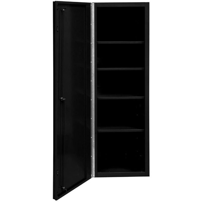 Matte Black With Handle Tool Box Hutch