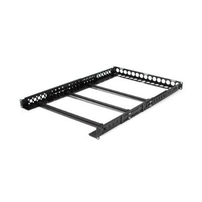 1U Fixed Adjustable Depth Universal Server 19 Inch Rack Rails