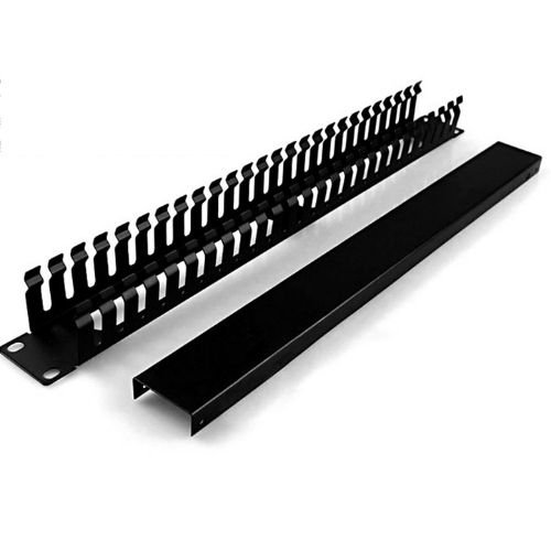 1U Horizontal Cable Rack Mount Manager