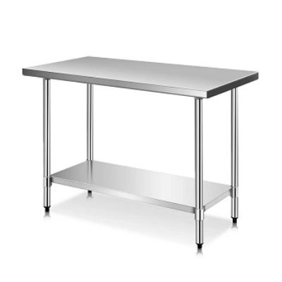 24_x 48_ Stainless Steel Commercial Kitchen Work Table