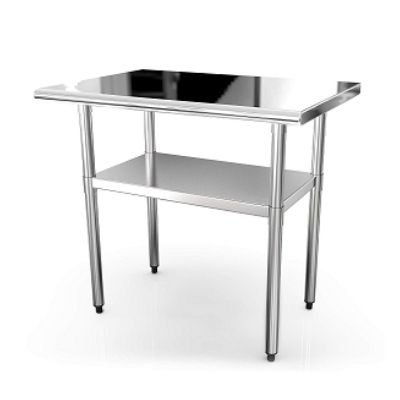 36_x 24_ Commercial Stainless Steel Table