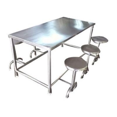 Canteen Stainless Steel Table