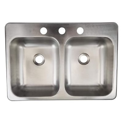 Double Bowl Stainless Steel Sink